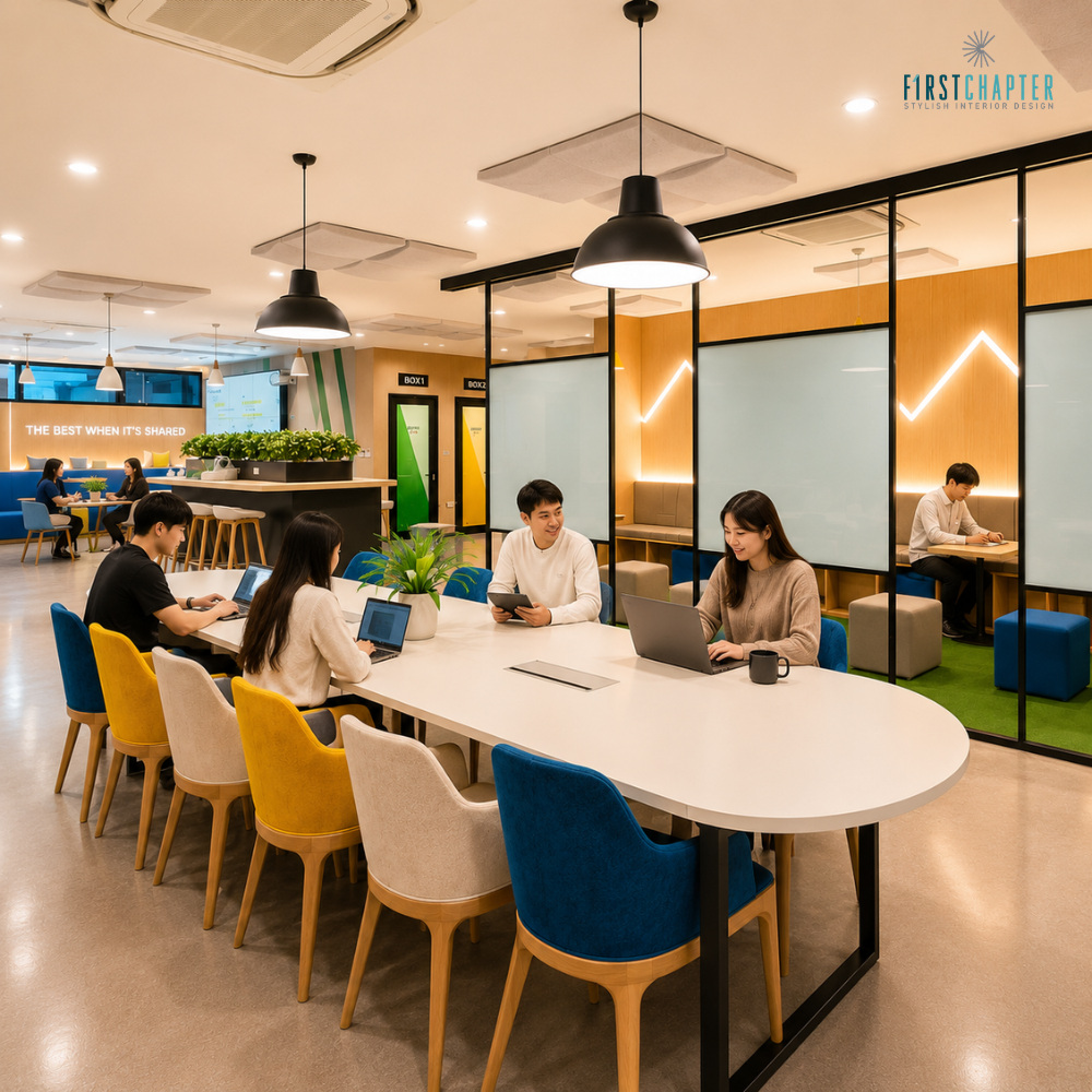 First Chapter — Meeting & café area