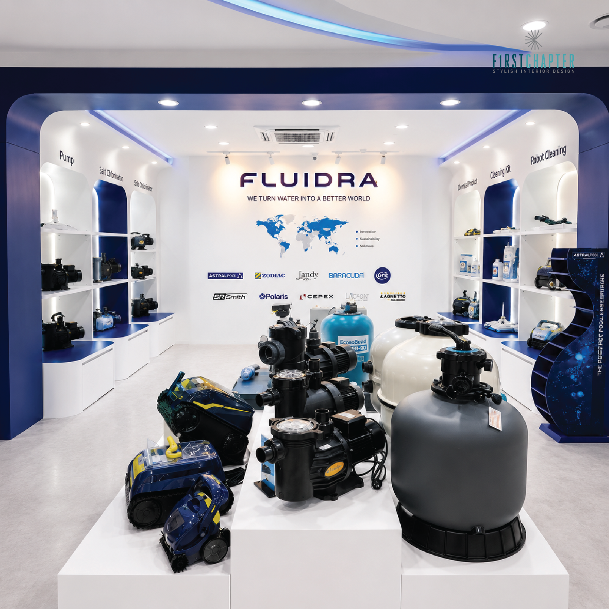 Fluidra Showroom