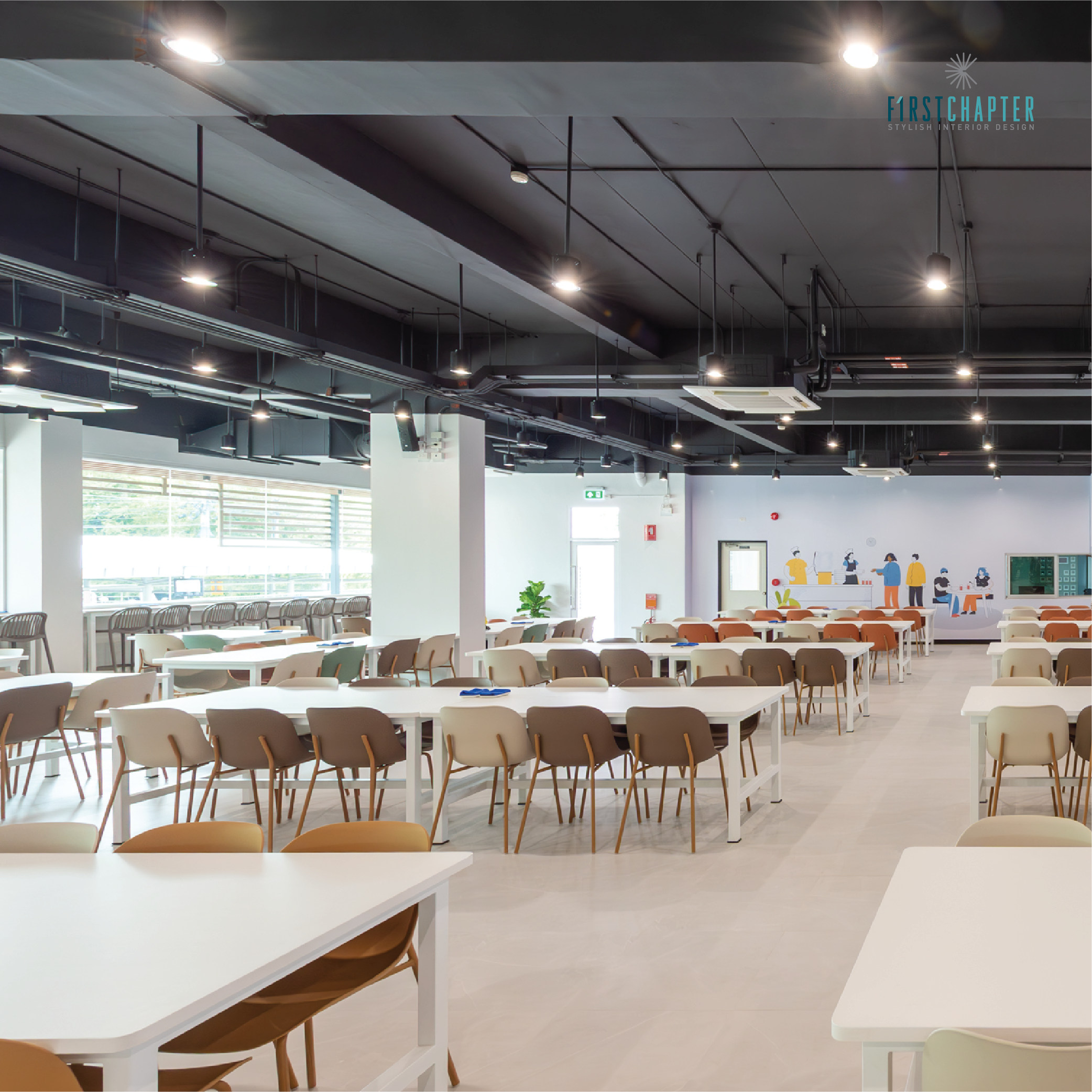 Mitsubishi Canteen — large dining hall