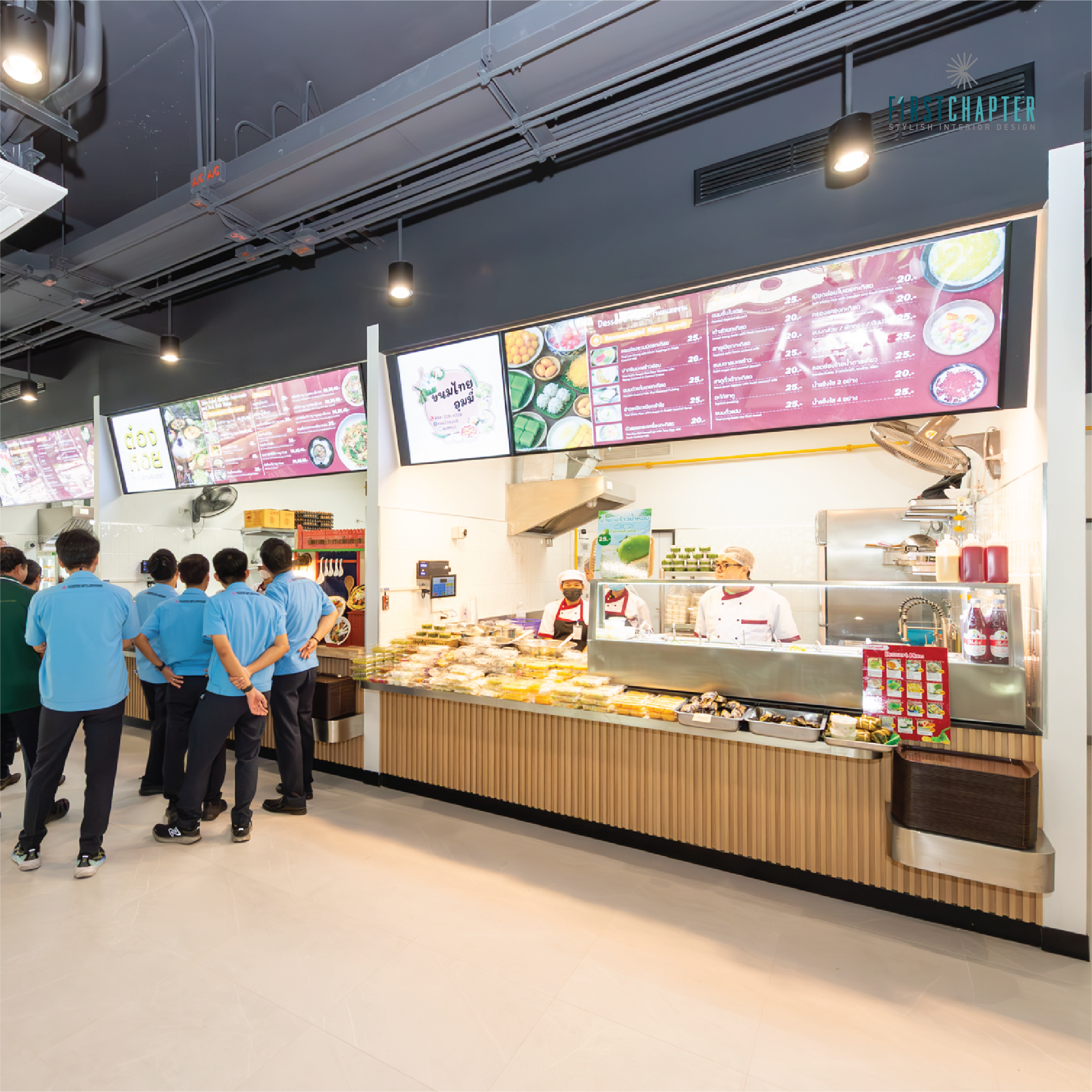 Mitsubishi Canteen — food court counter