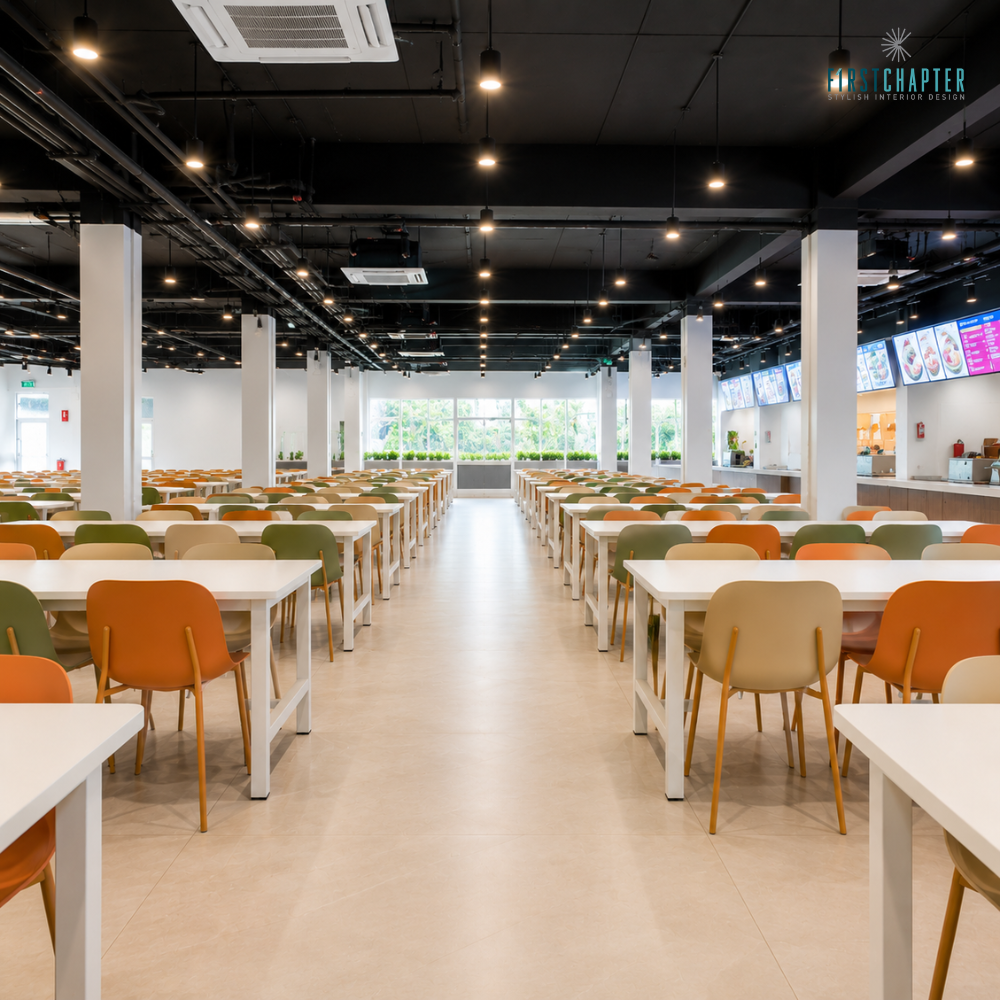 Mitsubishi Canteen — bright open dining hall