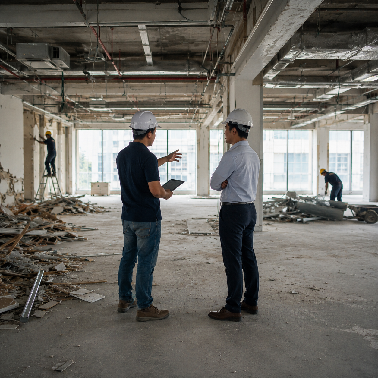 Site inspection & demolition planning